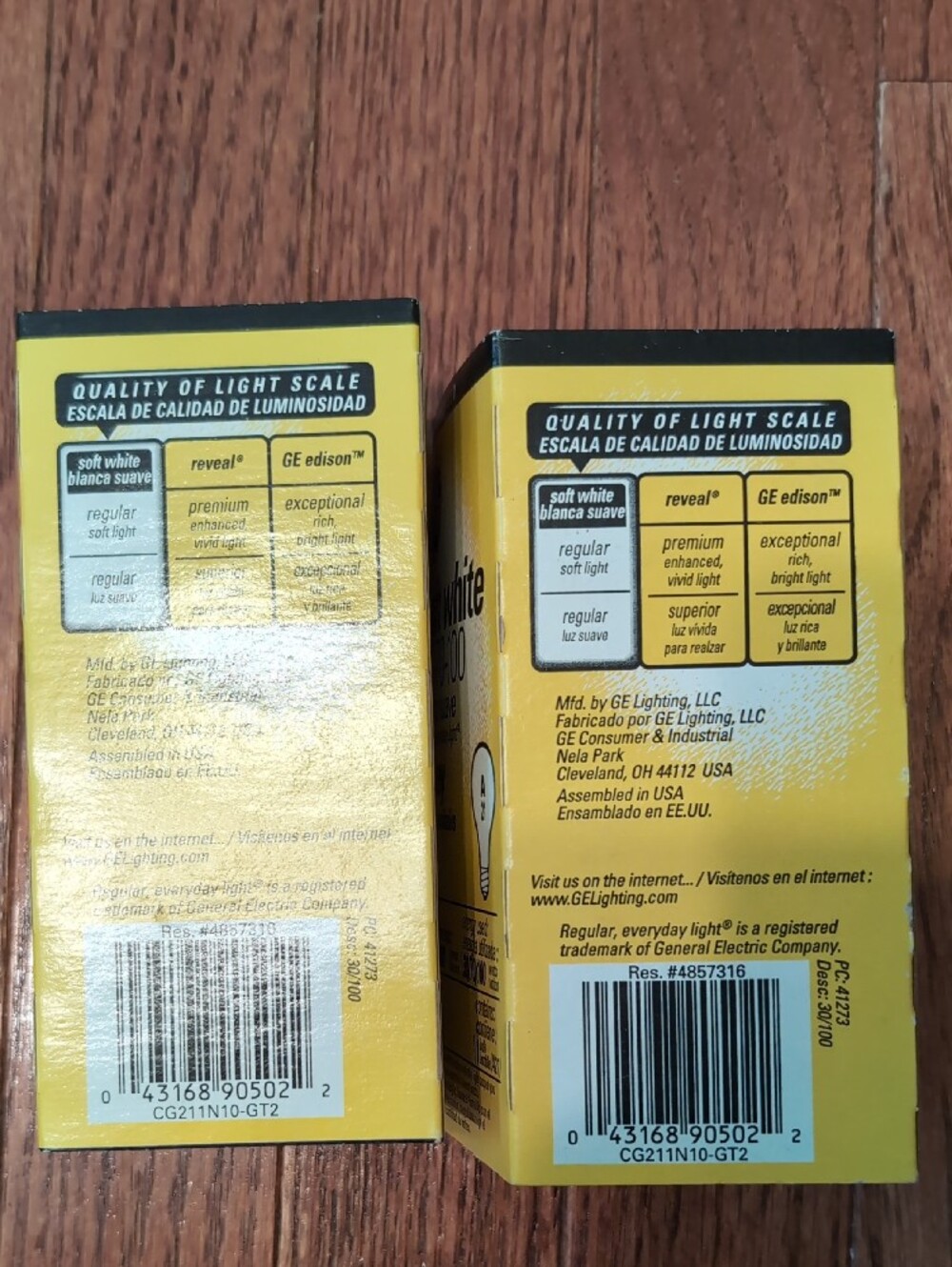GE 2 Pack Soft White 3-Way A21 Light Bulb 30/70/100W New - Picture 3 of 4
